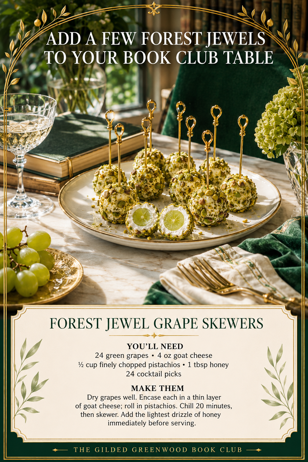 The Gilded Greenwood Book Club Hostess Pack