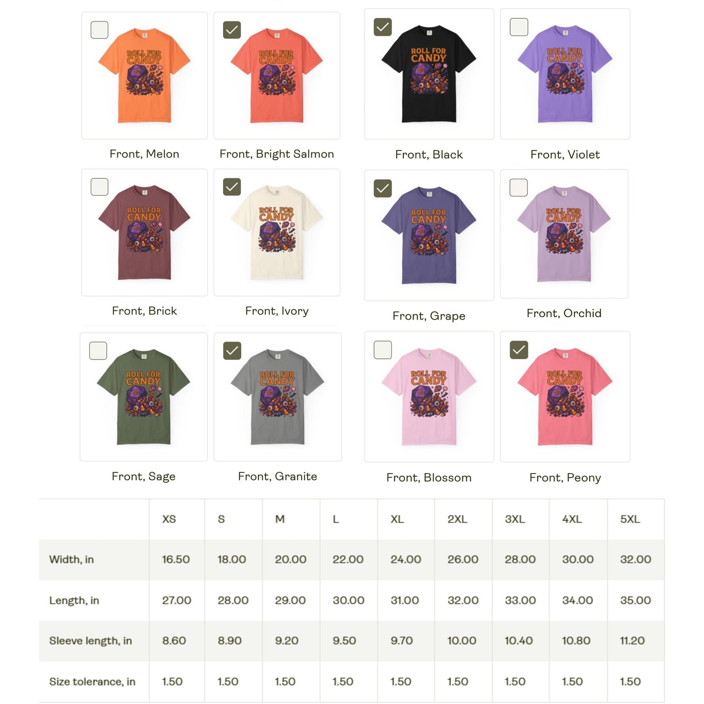 D&D Halloween T-shirt, Dungeons and Dragons Player Shirt, Roll for Candy D20 Spilling Halloween Candy, DM Campaign Tee, DND Fandom Gift