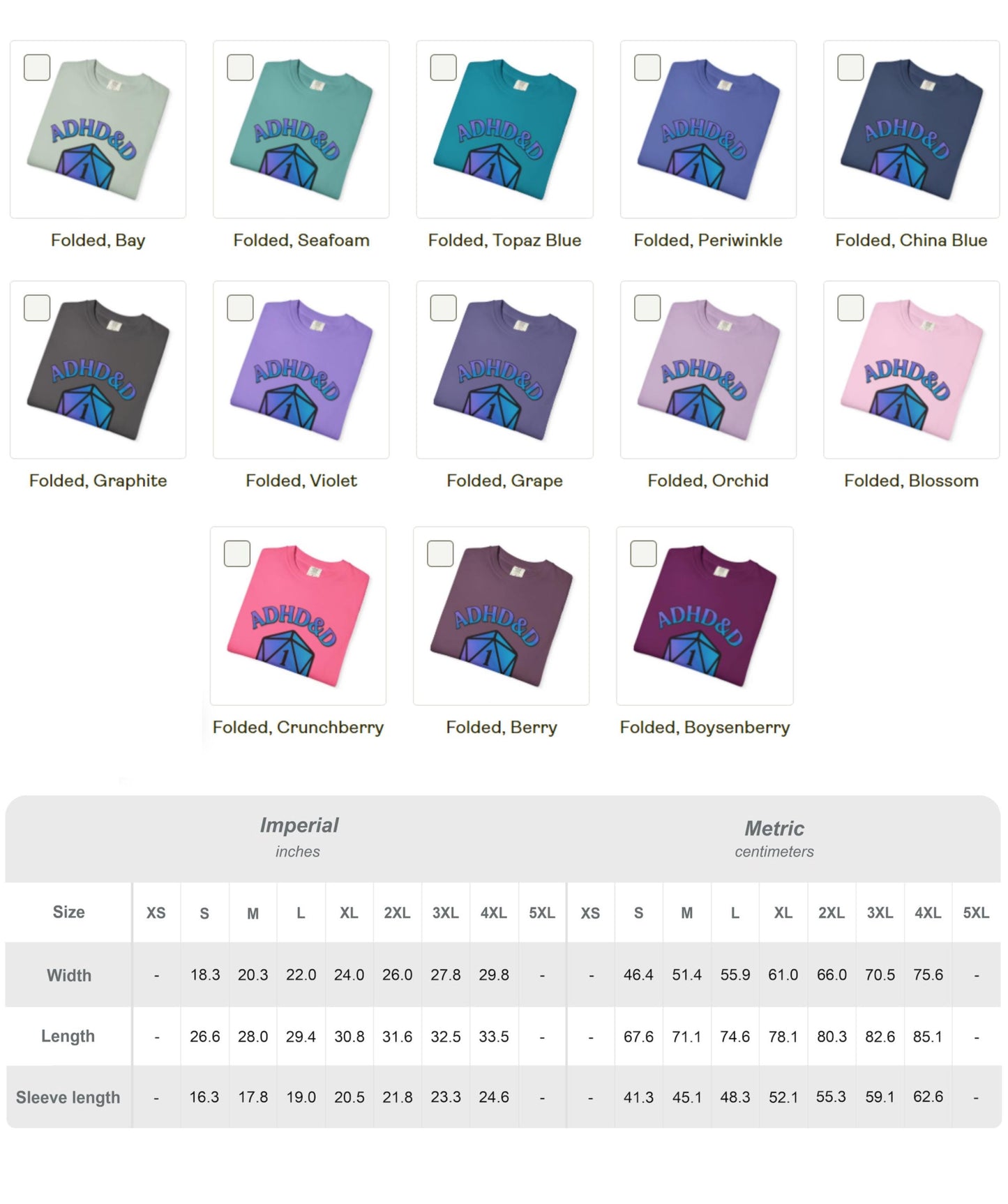 ADHD&D Roll for Concentration Shirt, d20 Dice Critical Failure, Geeky D20 Nat 1 T-Shirt, Dungeons and Dragons Gift, Roleplaying Game Top