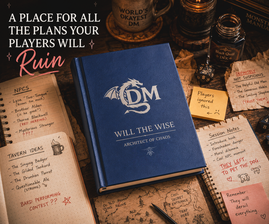 A Place for All the Plans Your Players Will Ruin