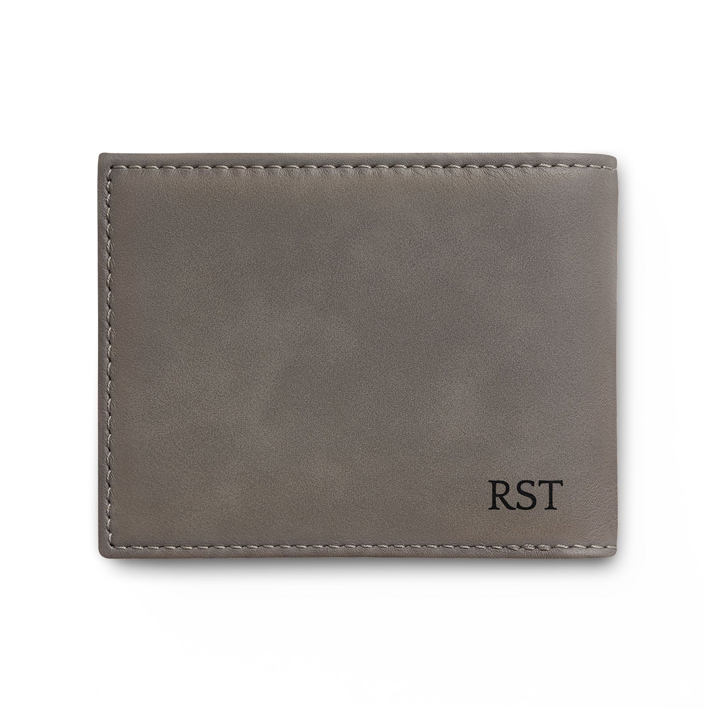 Dungeon Master Gifts, Dragon Embroidery Leather Bi-Fold Wallet, Personalized Monogram for Dungeons and Dragons DM