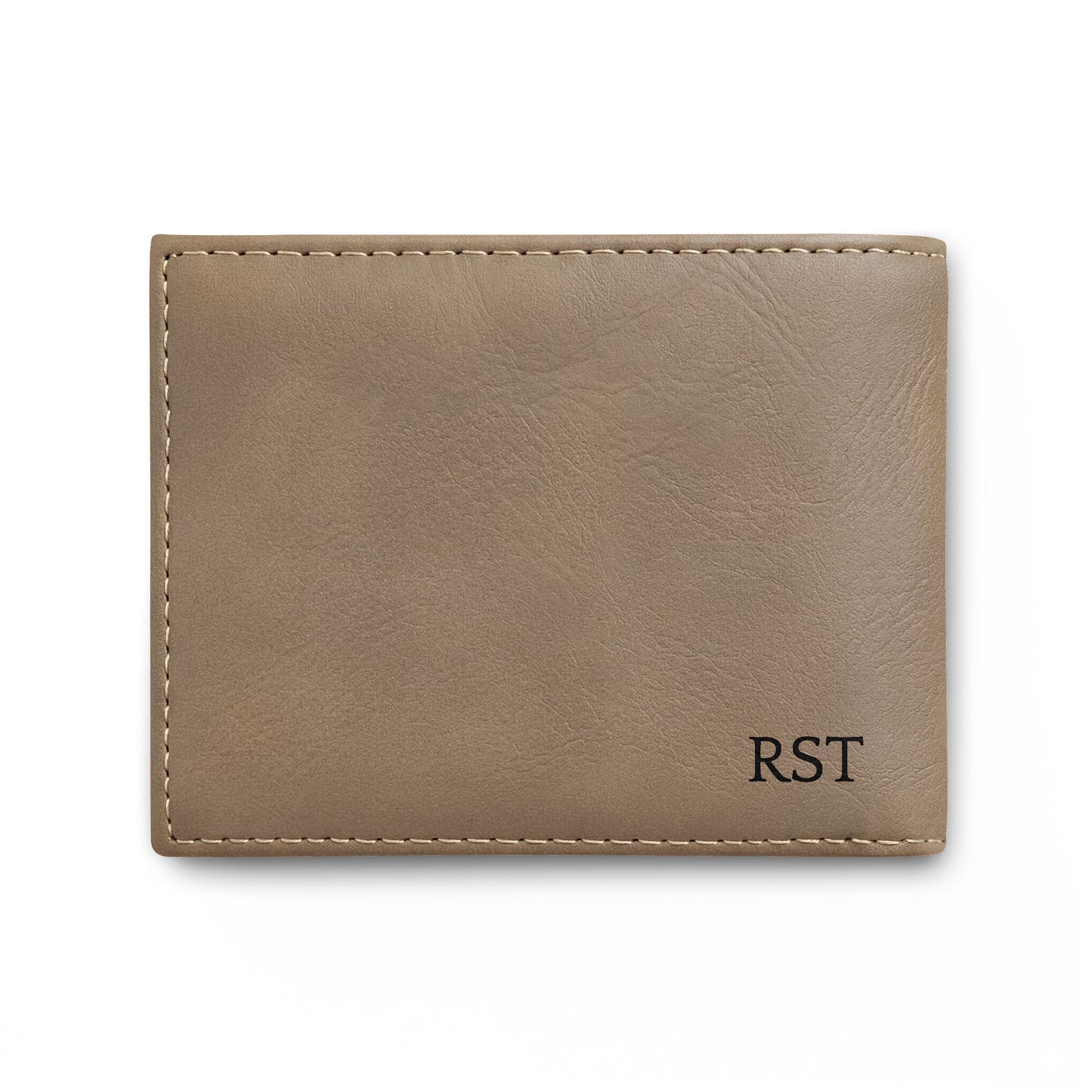 Dungeon Master Gifts, Dragon Embroidery Leather Bi-Fold Wallet, Personalized Monogram for Dungeons and Dragons DM