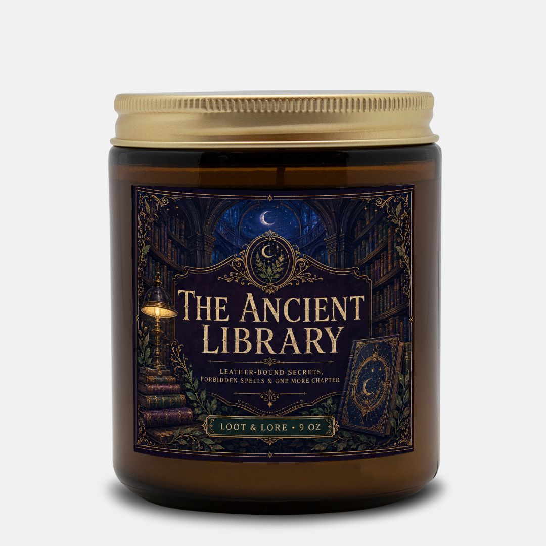 Candle Amber Jar 9oz