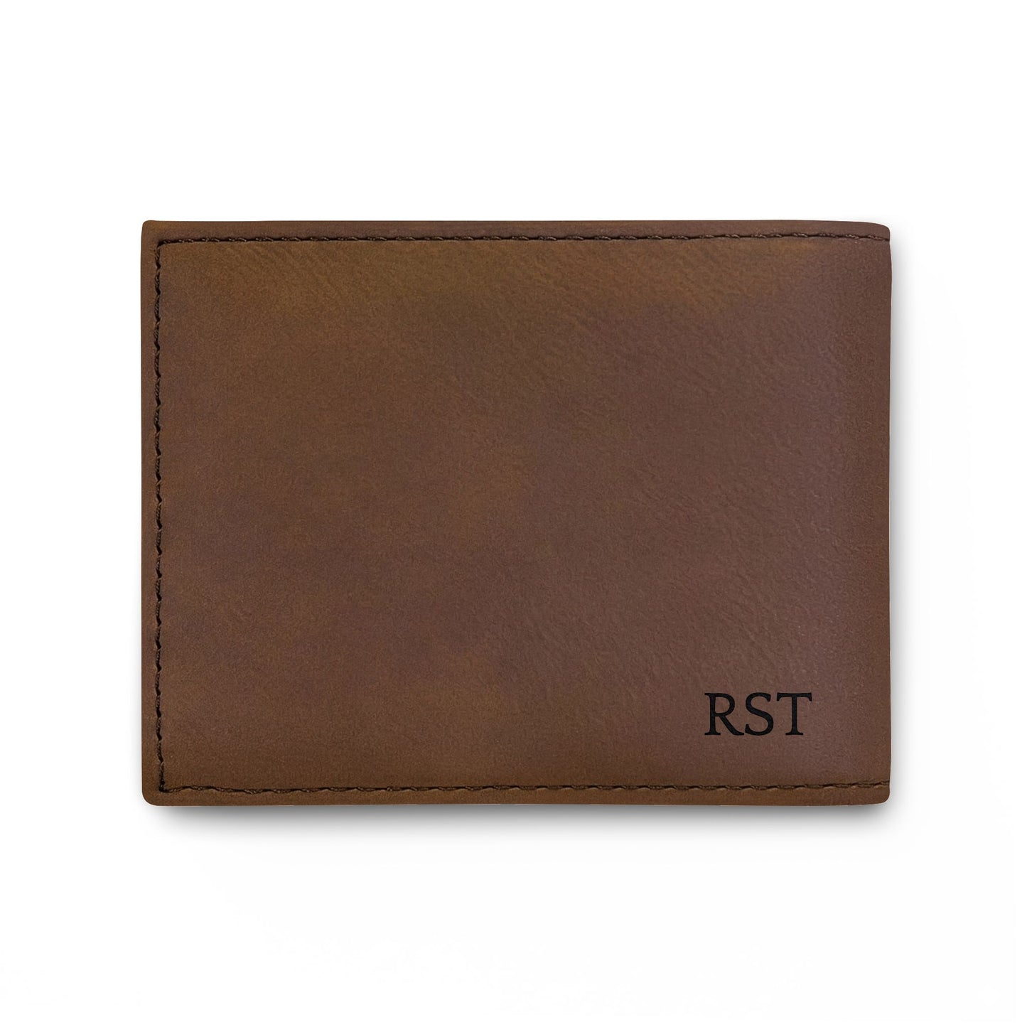 Dungeon Master Gifts, Dragon Embroidery Leather Bi-Fold Wallet, Personalized Monogram for Dungeons and Dragons DM