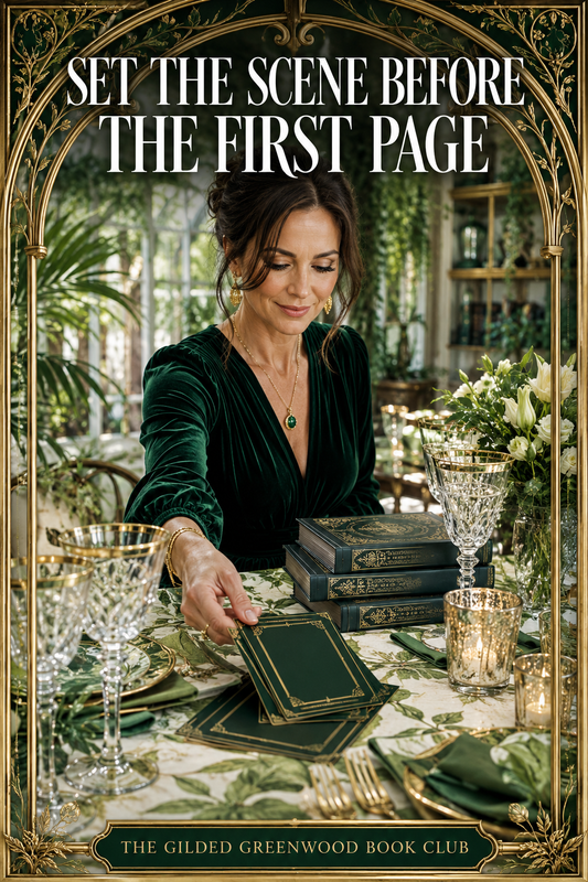 The Gilded Greenwood Book Club Menu