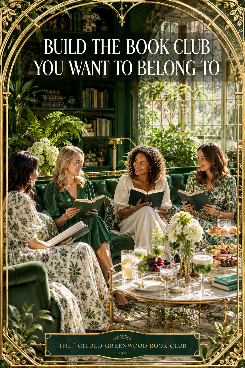 The Gilded Greenwood Book Club Hostess Pack