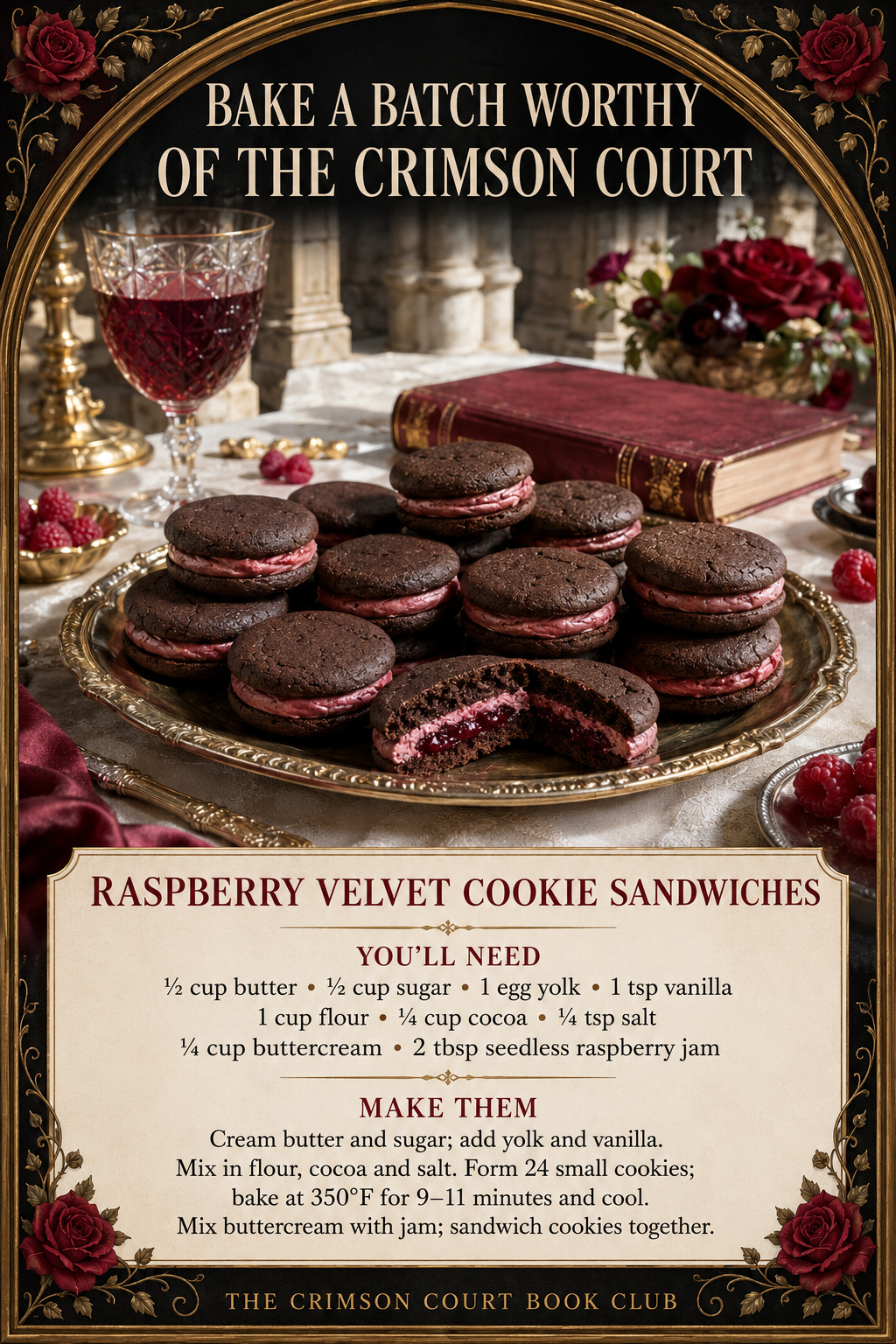 The Crimson Court Book Club Hostess Pack