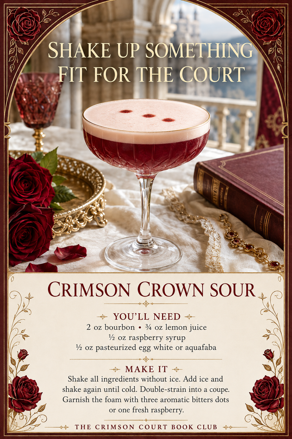 The Crimson Court Book Club Hostess Pack