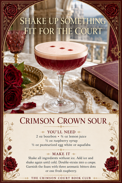 The Crimson Court Book Club Hostess Pack