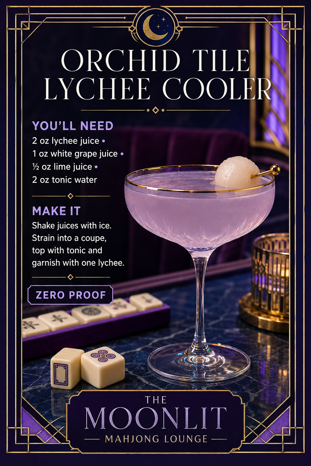 The Moonlit Mahjong Lounge Hostess Pack