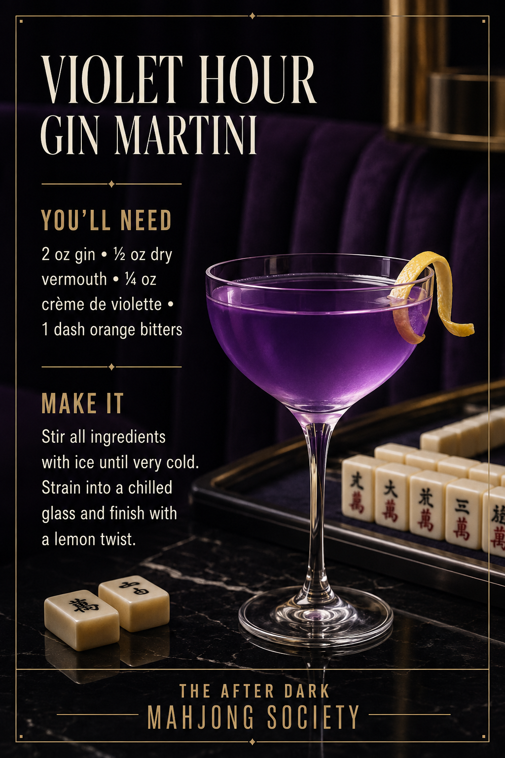 After Dark Mahjong Game Night Hostess Pack