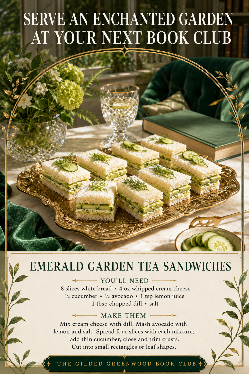 The Gilded Greenwood Book Club Hostess Pack