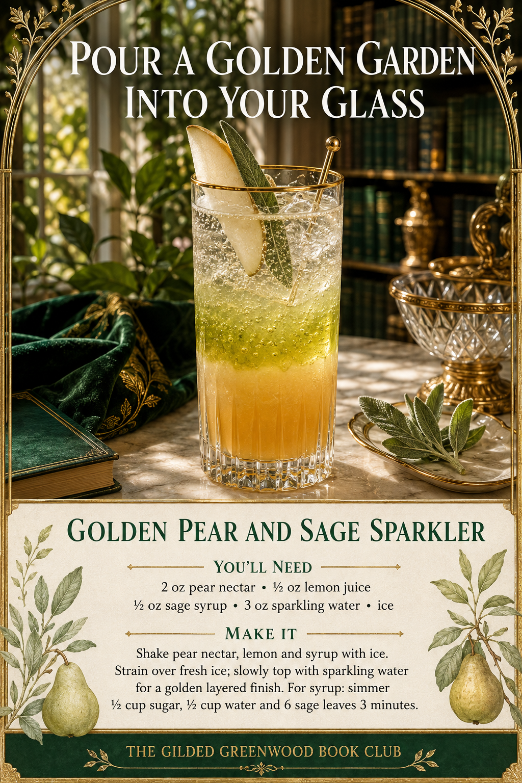 The Gilded Greenwood Book Club Hostess Pack