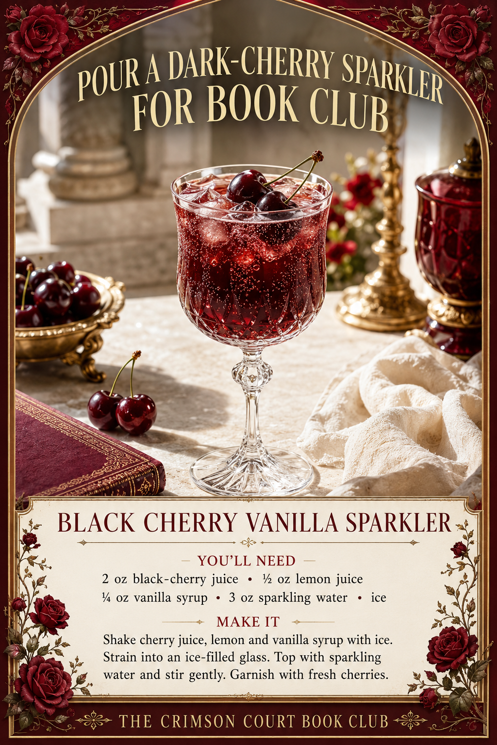 The Crimson Court Book Club Hostess Pack