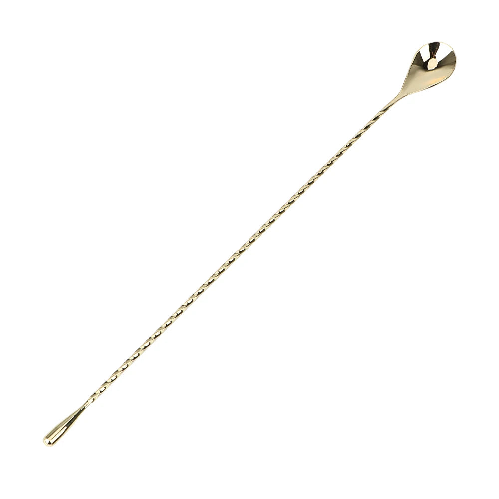 Long Spiral Cocktail Mixing Spoon