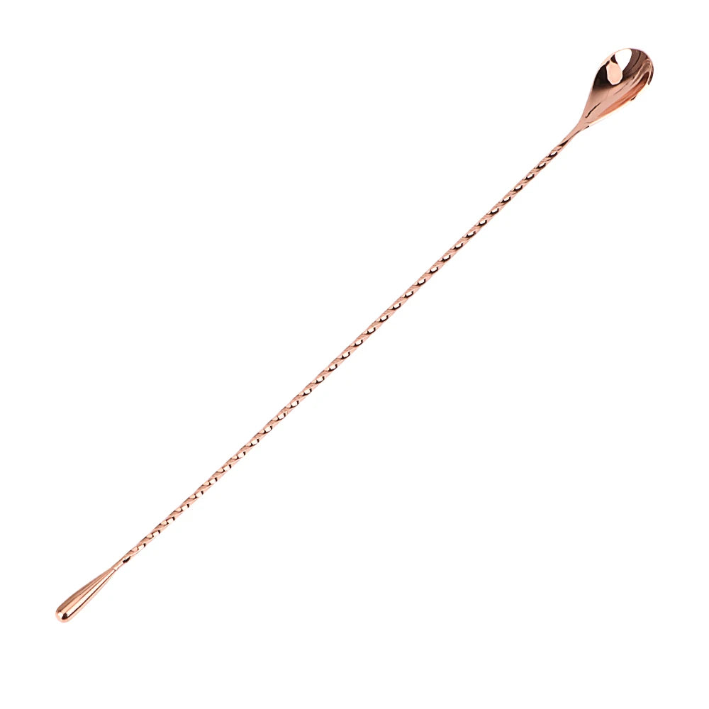 Long Spiral Cocktail Mixing Spoon