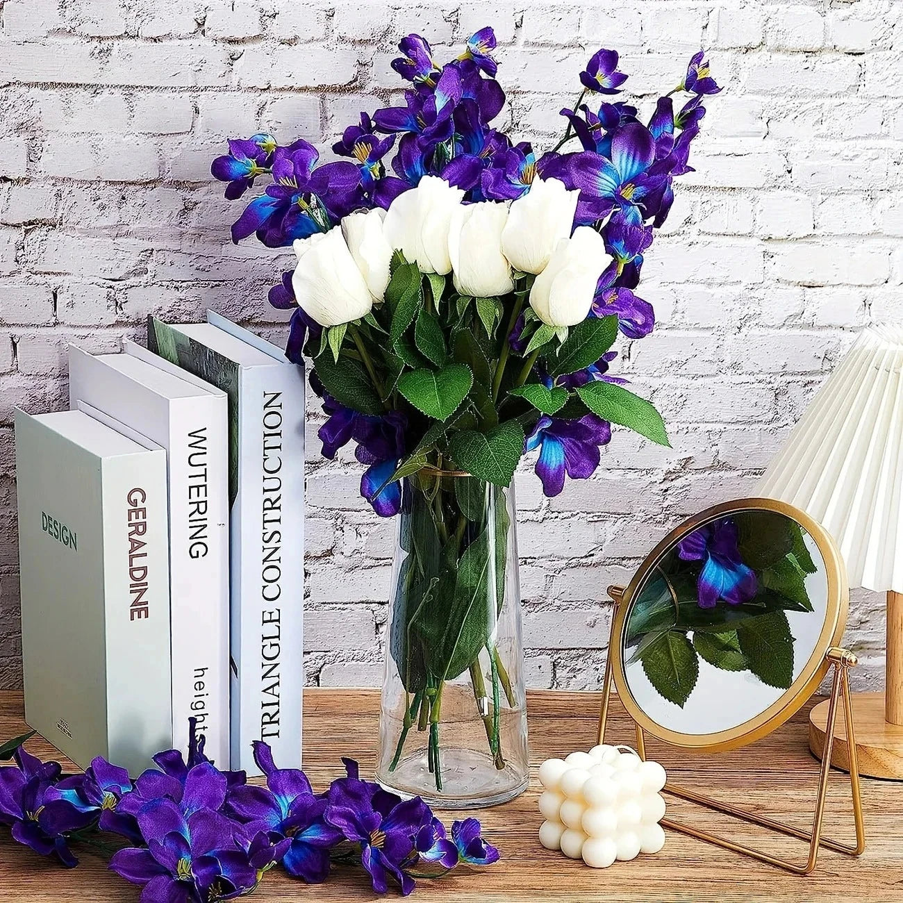 Purple Orchid Table Décor