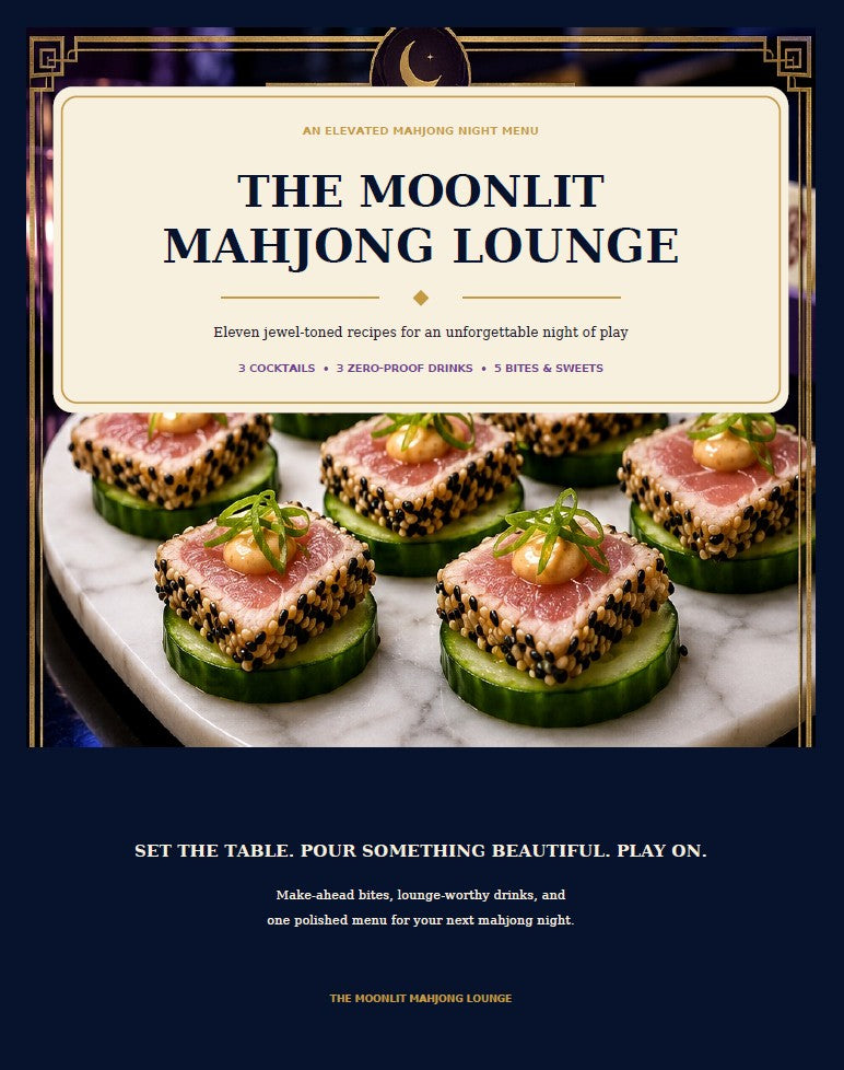 The Moonlit Mahjong Lounge Hostess Pack