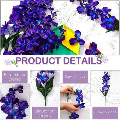 Purple Orchid Table Décor