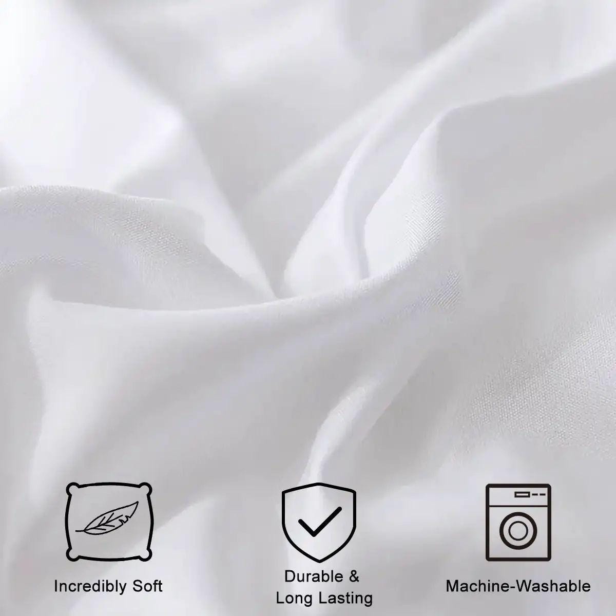 Black Celestial Duvet Cover Set – Watercolor Design,  Queen Bedding, Inclues 2 Pillowcases