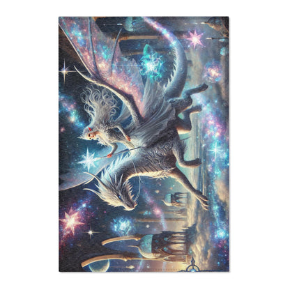 Dragon's Domain Area Rug - Enchanted Home Decor - Choose Your Favorite Design, Gaming Room, Bedroom, Matching Bedding Available