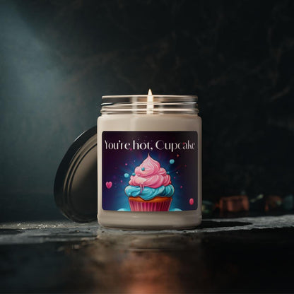 You're Hot, Cupcake Scented Candle 9oz - Vi and Caitlyn Arcane Inspired Soy Candle - Ignite the passion of Arcane w this Vibrant Scent