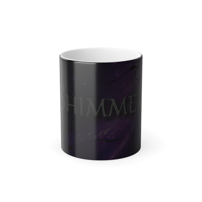 Shimmer Color-Changing Coffee Cup - Arcane Inspired Mug, 11oz - Ideal for coffee lovers, tea enthusiasts, and fantasy fans