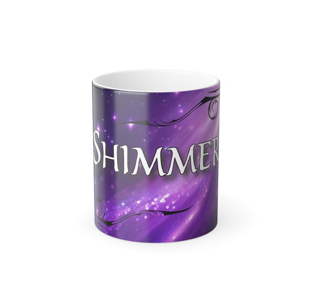 Shimmer Color-Changing Coffee Cup - Arcane Inspired Mug, 11oz - Ideal for coffee lovers, tea enthusiasts, and fantasy fans