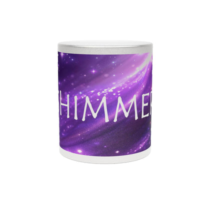 Shimmer Metallic Coffee Cup - Arcane Inspired 11 oz. Mug  - Comes in Silver and Gold