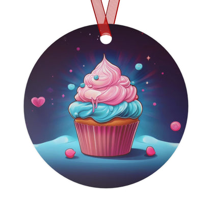 You're Hot, Cupcake Metal Ornament - Inspired by Vi and Caitlyn's Relationship in Arcane