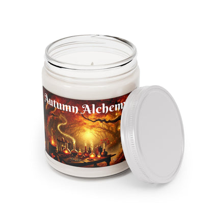 Autumn Alchemy 9oz Scented Candle - Pumpkin Spice Scent - Autumn Magic Fragrance - Cozy Seasonal Home Decor - Pumpkin Spice Season