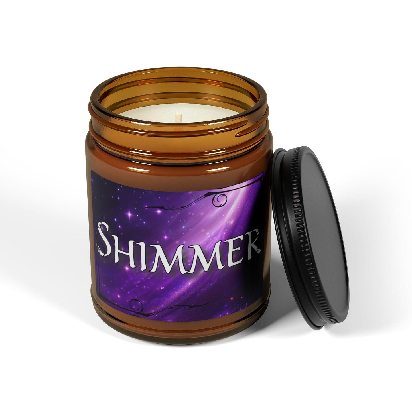 Arcane Shimmer Scented Soy Candle 9oz. - Arcane Inspired Lavender White Sage Scent - Unique Gift for Arcane and League of Legends Fans