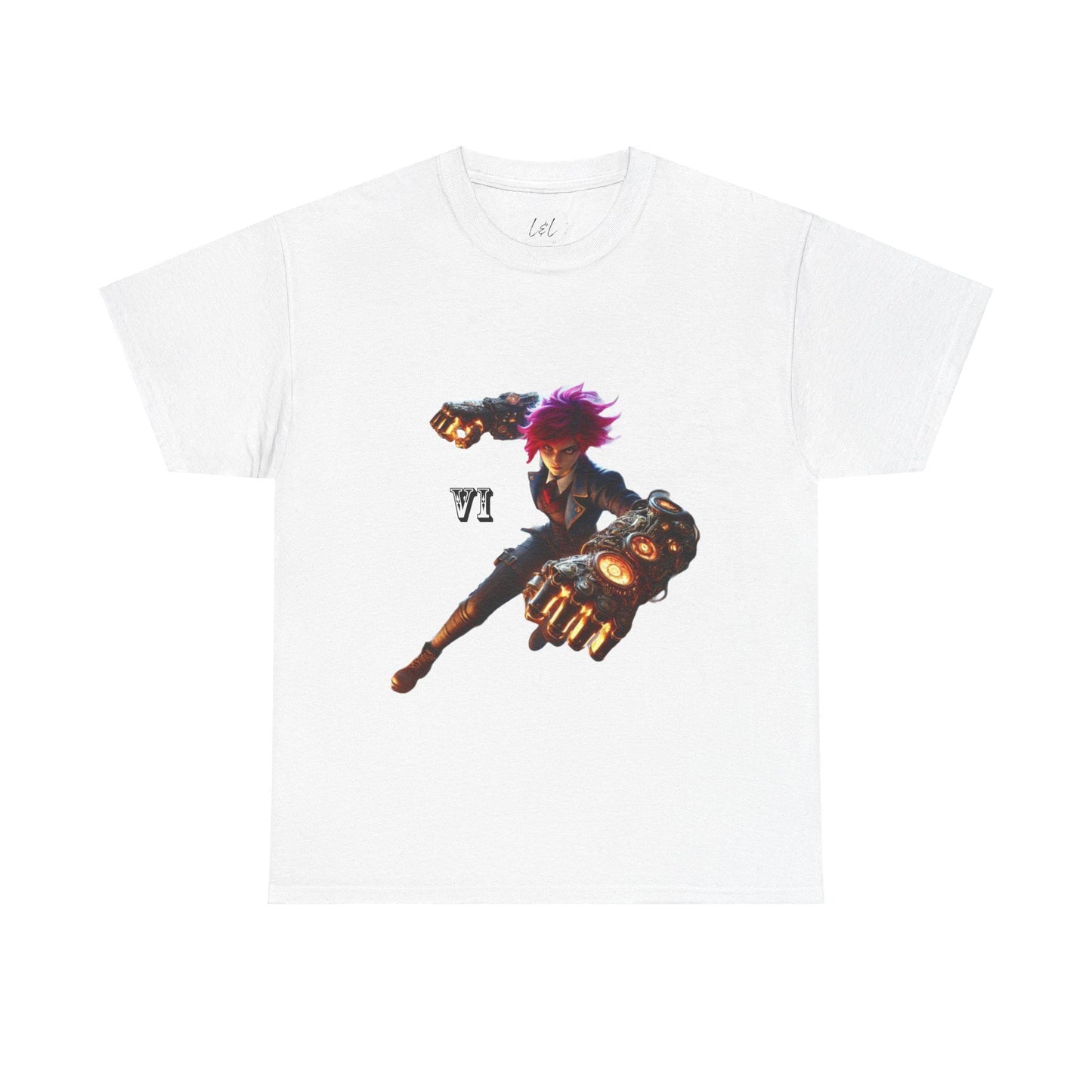 Vi Arcane, LOL Champion Shirt - League of Legends Inspired Graphic Tee - Gamer Apparel XXS-5XL