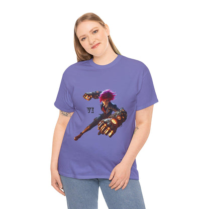 Vi Arcane, LOL Champion Shirt - League of Legends Inspired Graphic Tee - Gamer Apparel XXS-5XL