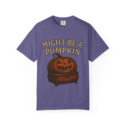 Halloween D&D T-shirt, Pumpkin Mimic Graphic Tee, DM Humor, Unisex Comfort Colors Shirt, DND Halloween Shirt, Halloween Campaign Apparel