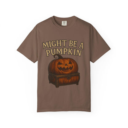 Halloween D&D T-shirt, Pumpkin Mimic Graphic Tee, DM Humor, Unisex Comfort Colors Shirt, DND Halloween Shirt, Halloween Campaign Apparel