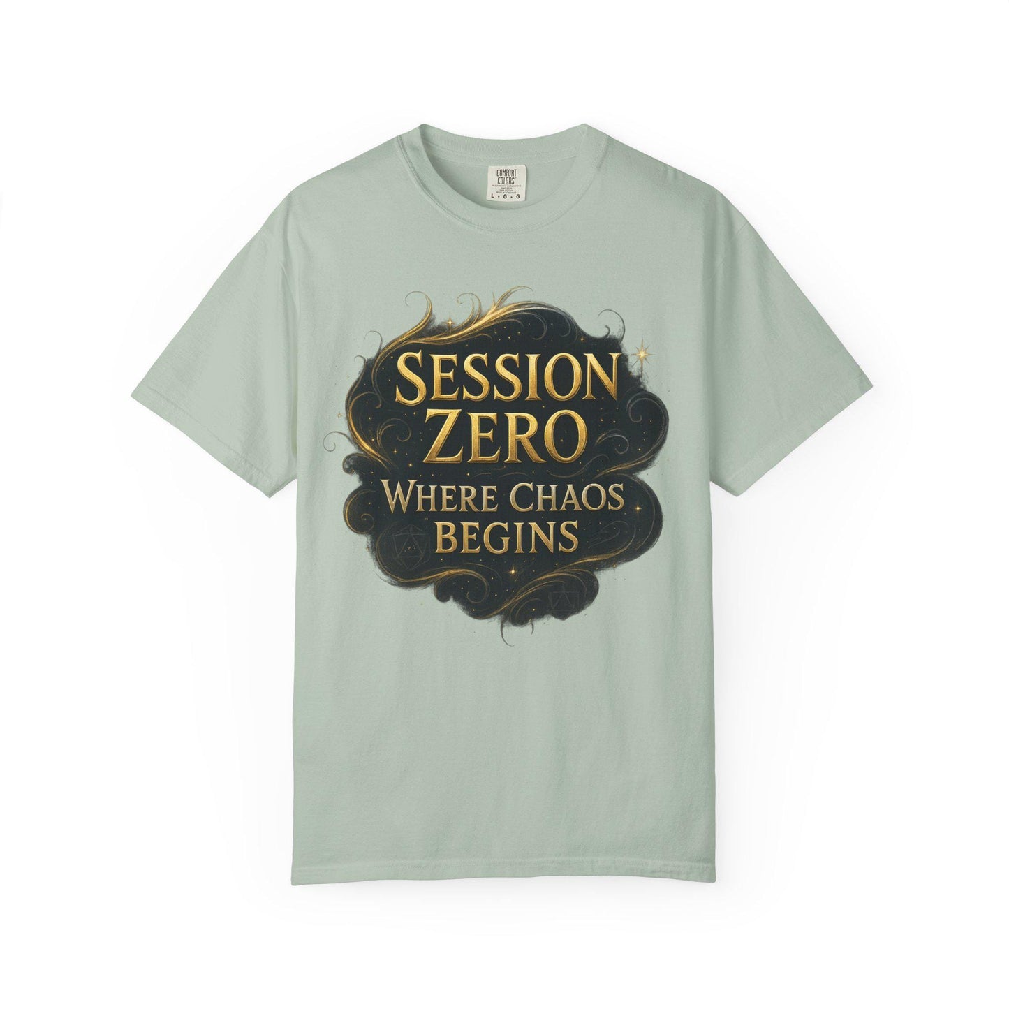 Custom D&D T-Shirt, Session Zero Shirt, Dungeon Master Top, D20 DND Party Campaign Shirt, Personalized Dungeons and Dragons Player Gift