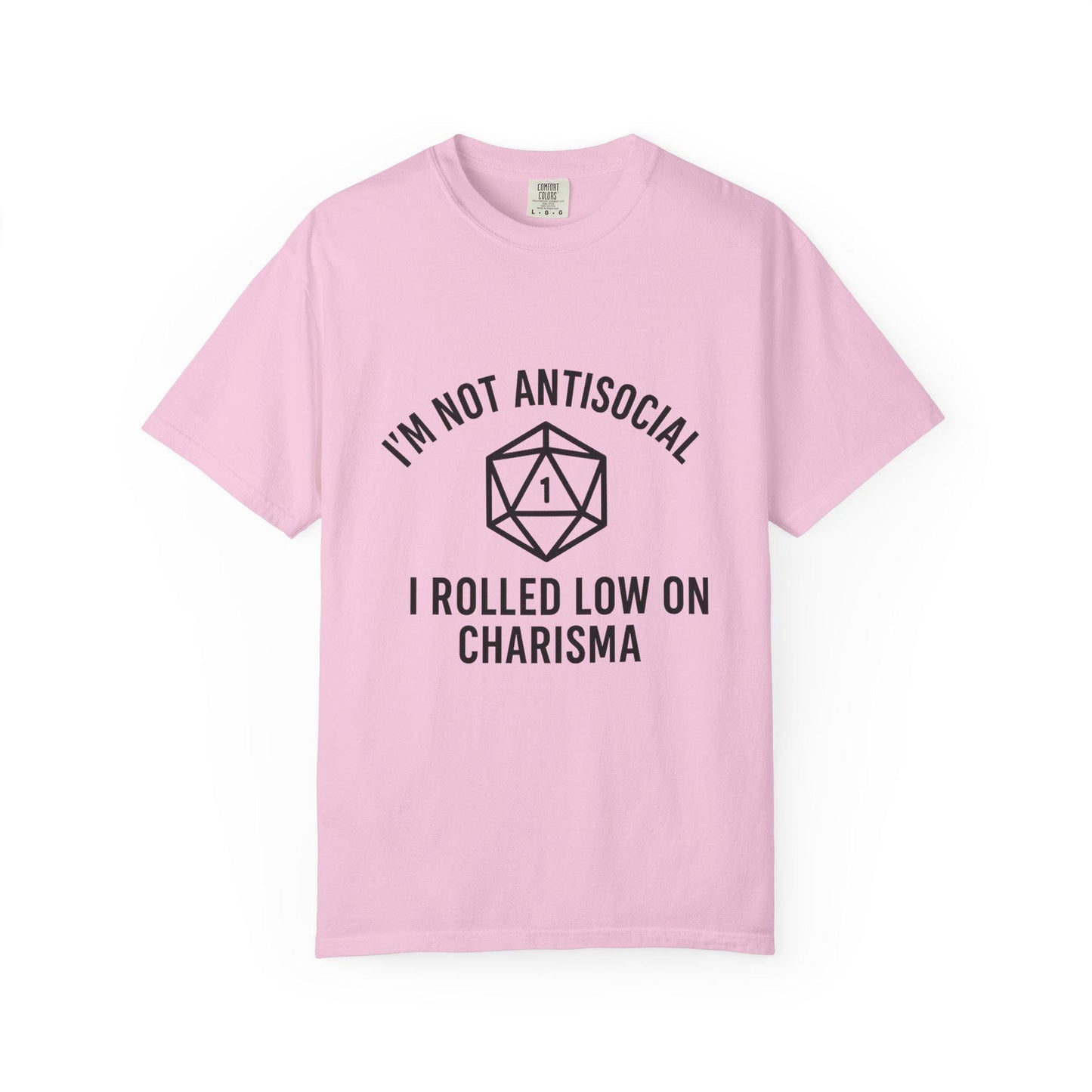 D20 Gamer T-shirt, Geek Graphic Tee, Funny RPG Dice Shirt, Minimalist Dungeons and Dragons Clothing, Gift for DND Lover, Unisex Tshirt