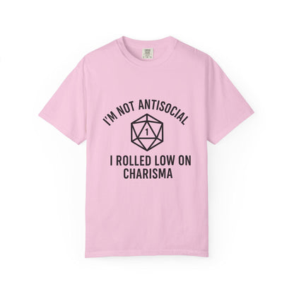 D20 Gamer T-shirt, Geek Graphic Tee, Funny RPG Dice Shirt, Minimalist Dungeons and Dragons Clothing, Gift for DND Lover, Unisex Tshirt