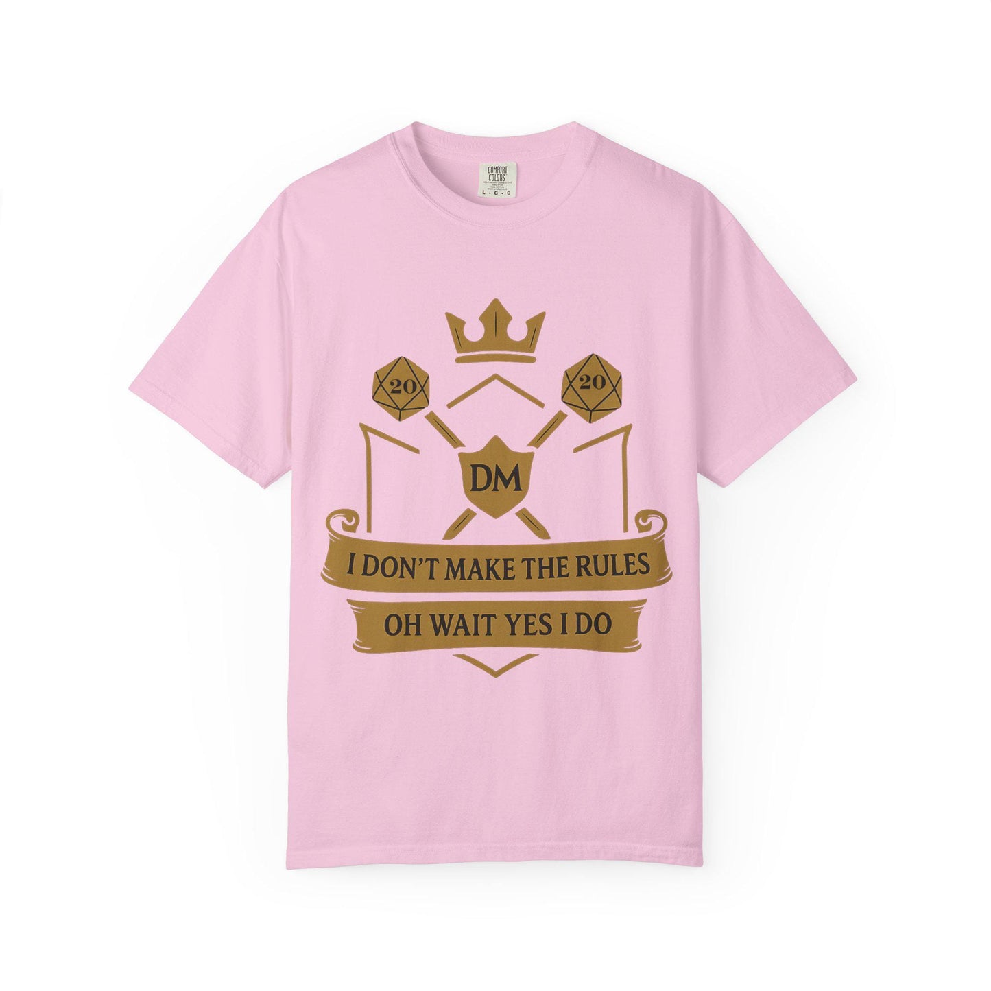 Dungeon Master Crest T-shirt, DND Graphic Tee, Unisex Shirt, Roleplaying Game Apparel, Geek Gift, Gamer Clothing