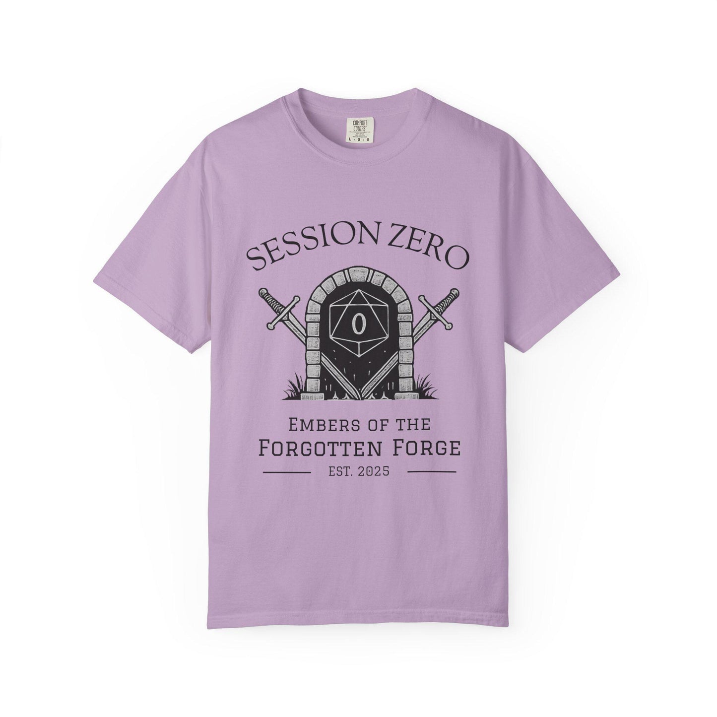Custom D&D T-Shirt, Session Zero Shirt, Dungeon Master Top, D20 DND Party Campaign Shirt, Personalized Dungeons and Dragons Player Gift