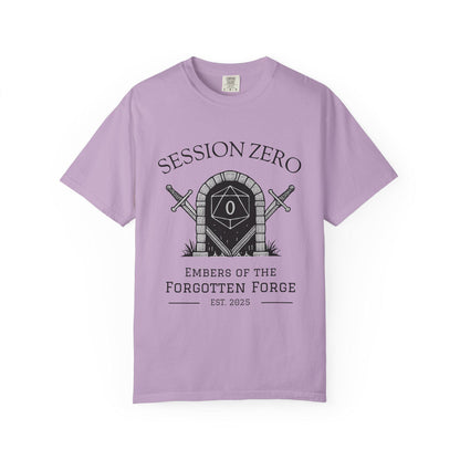 Custom D&D T-Shirt, Session Zero Shirt, Dungeon Master Top, D20 DND Party Campaign Shirt, Personalized Dungeons and Dragons Player Gift