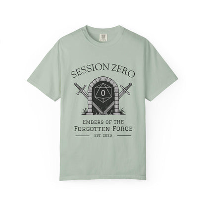 Custom D&D T-Shirt, Session Zero Shirt, Dungeon Master Top, D20 DND Party Campaign Shirt, Personalized Dungeons and Dragons Player Gift