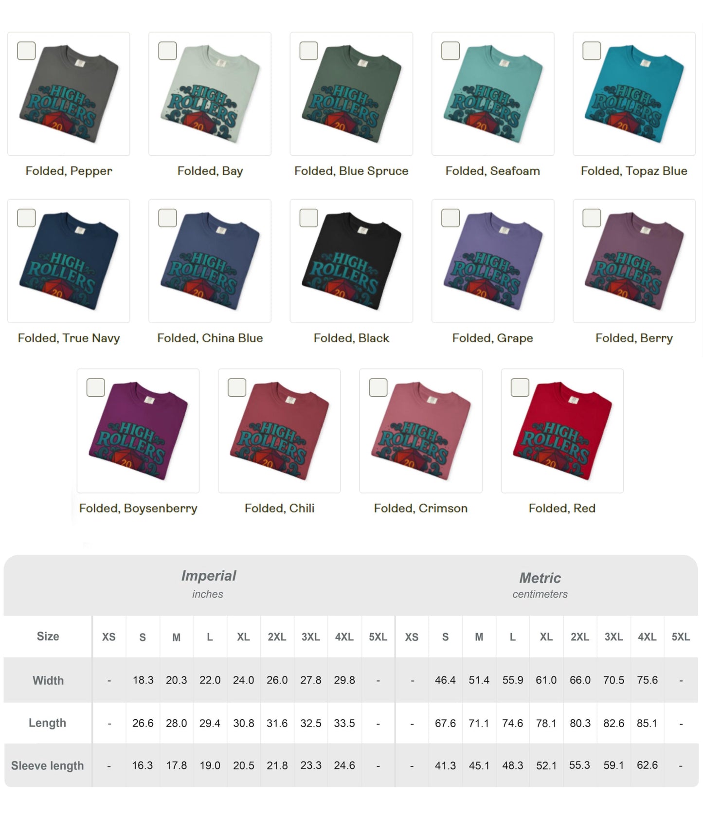 High Rollers Society Shirt DND Graphic Tee, Dungeons and Dragons T-Shirt Dungeon Master Game Night Shirt, Men Women S-4XL Comfort Colors