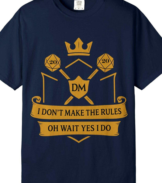 Dungeon Master Crest T-shirt, DND Graphic Tee, Unisex Shirt, Roleplaying Game Apparel, Geek Gift, Gamer Clothing